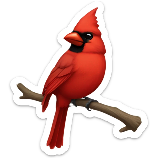 Cardinal sticker
