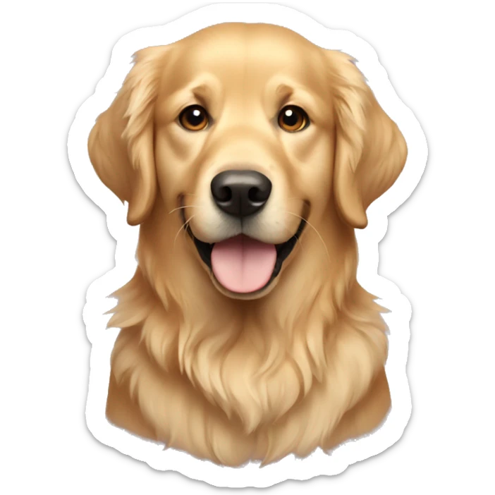 Golden retriever  sticker