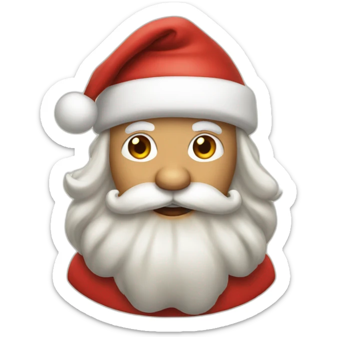santa sticker