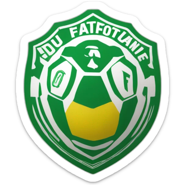 Logo du football club de foot de Nantes  sticker