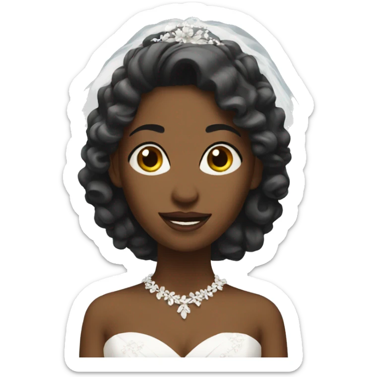 bride sticker