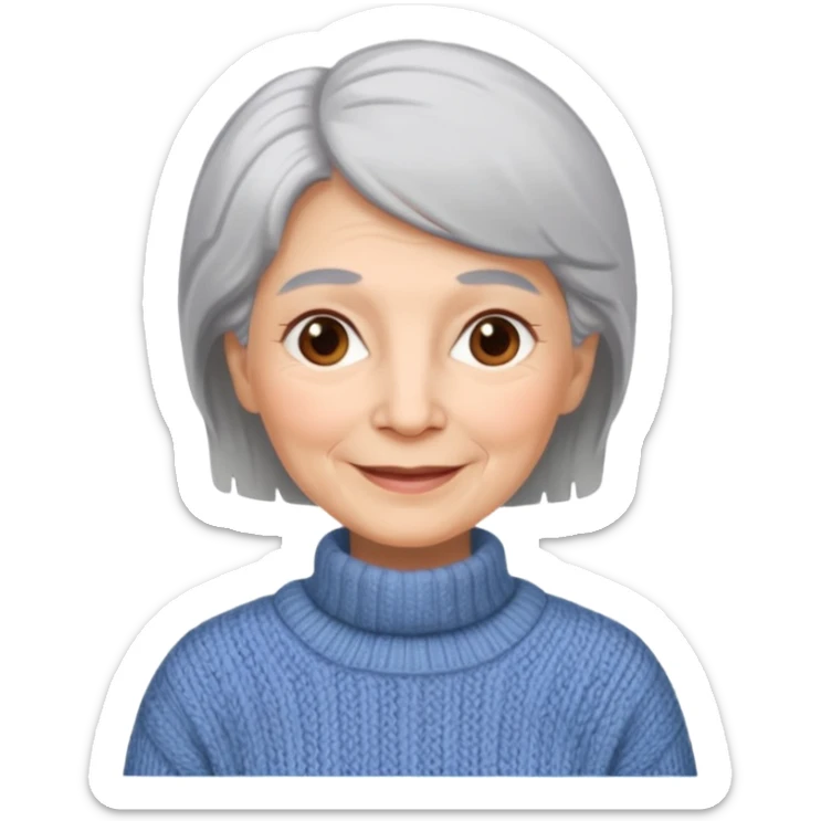 The Kind Grandmother in Fairy Tales sticker