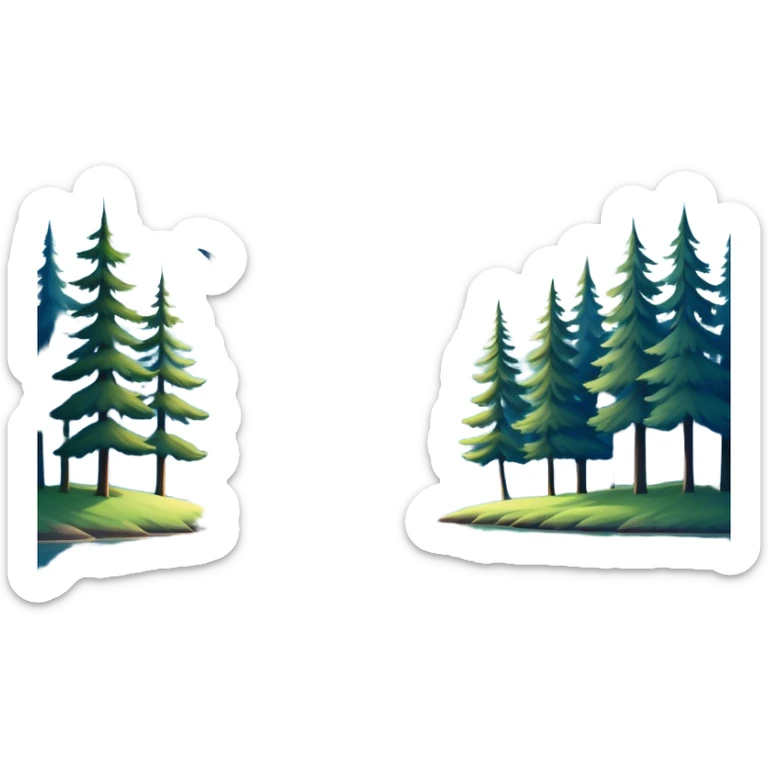 Cinematic Realistic Lake Emoji, Calm and reflective, with clear blue waters mirroring the surrounding landscape, framed by tall trees and grassy shores. The sunlight sparkles on the water’s surface while birds and animals play at the edge. Soft glowing outline, capturing the essence of peaceful serenity in a tranquil lake. sticker