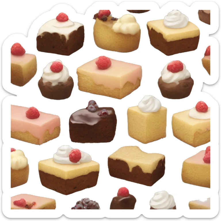 dessert sticker