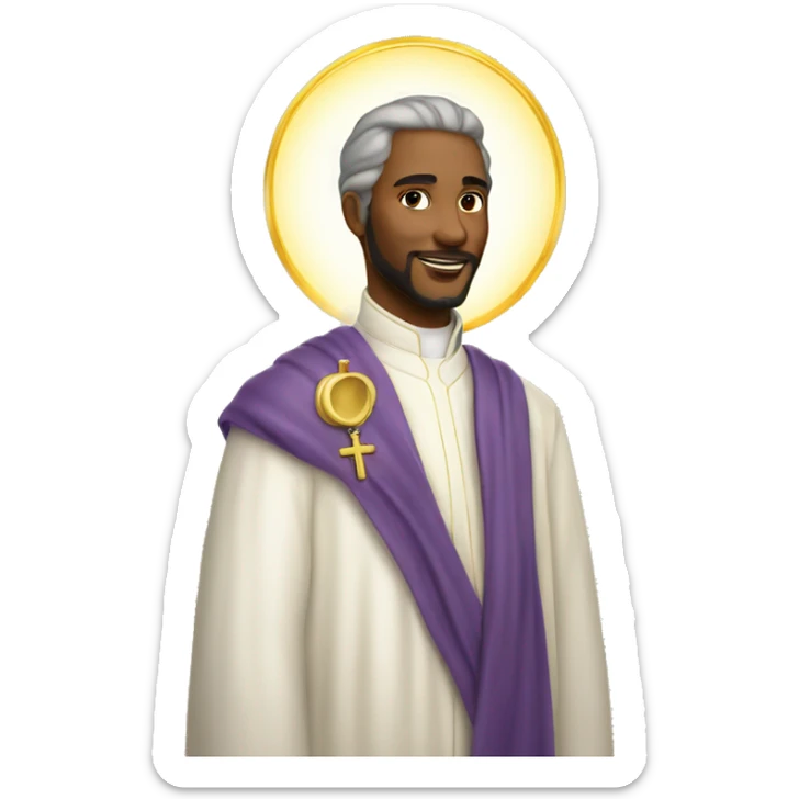 Beautiful church prince of peace heart of gold sticker