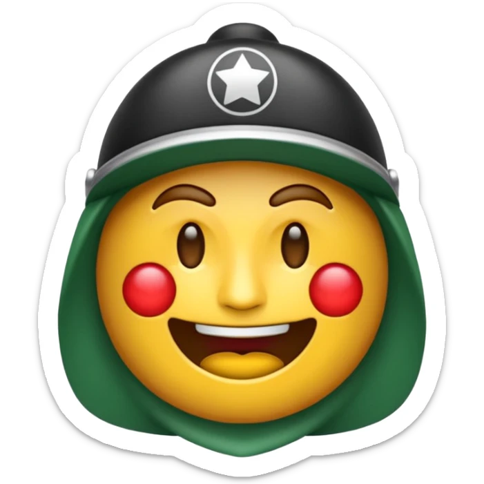 Crea un emojis con el logo de ZALAGARDA CONTRABANDISTA sticker