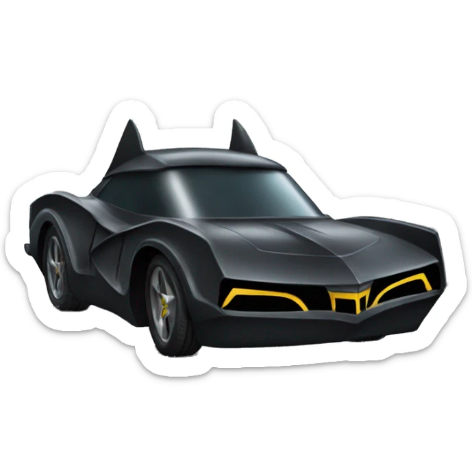 Batman car sticker