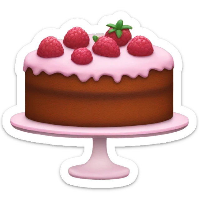 Cake sticker