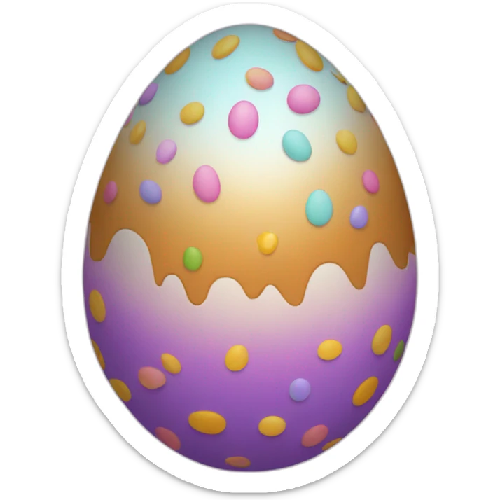 easter egg sticker