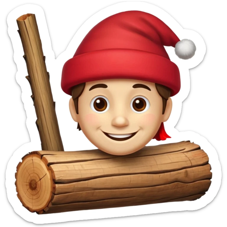 look for tio de nadal in catalan tradition and make an emoji out of it sticker