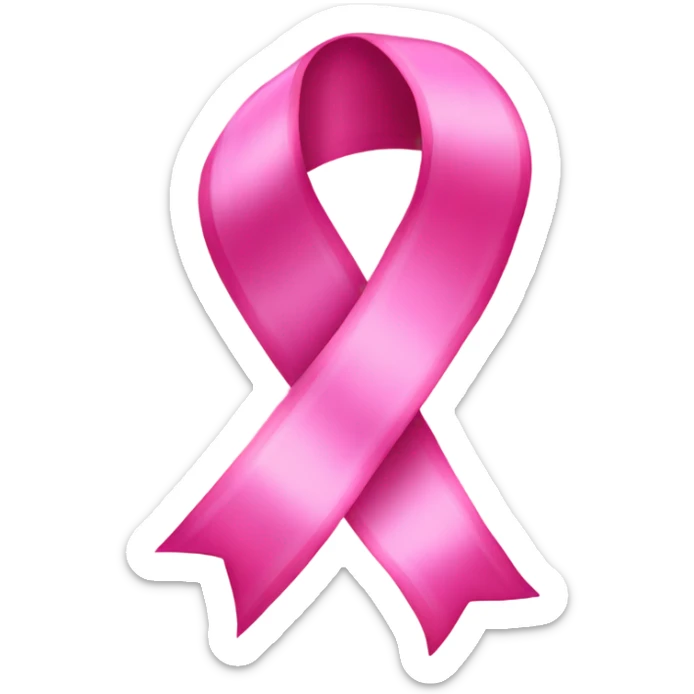 Ribbon that must be All colors of Pink , i mean light Pink baby Pink and dark pink  sticker