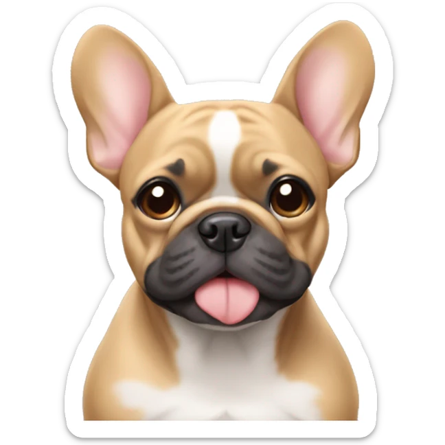 frenchie sticker