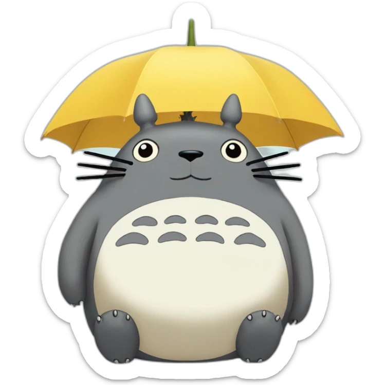Totoro sticker