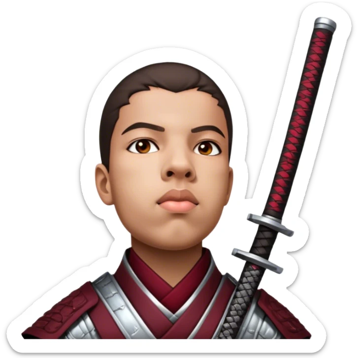 Resolute Samurai sticker