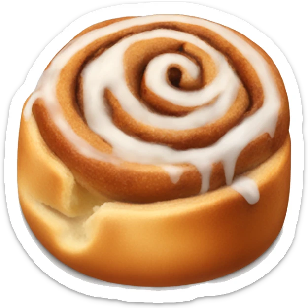 Cinnamon roll sticker