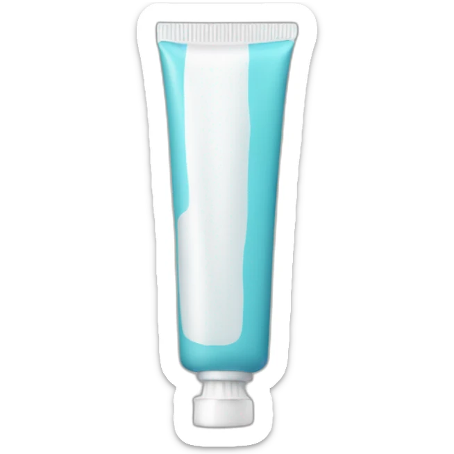 toothpaste sticker