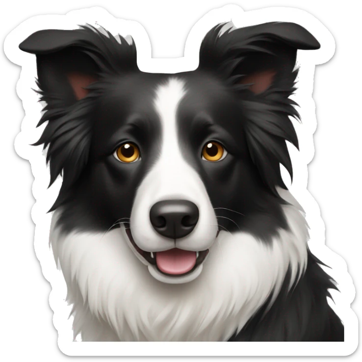 Border collie sticker