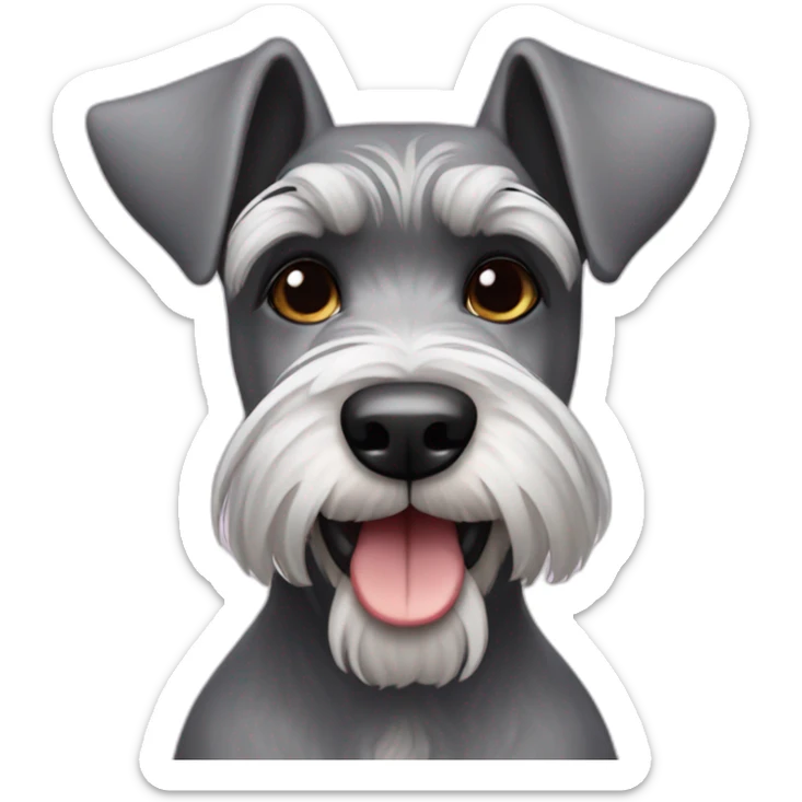 Schnauzer sticker