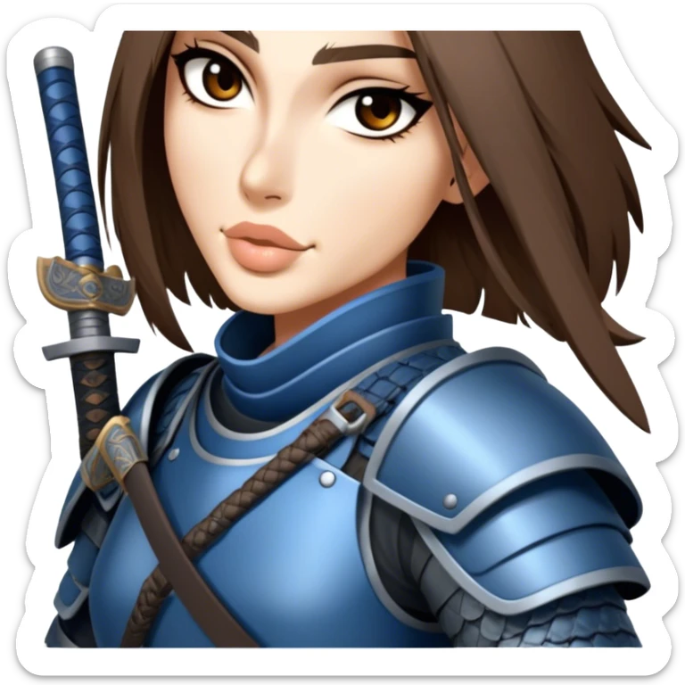 Samurai Defender sticker