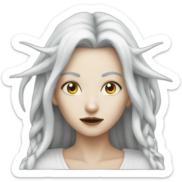 White witch sticker