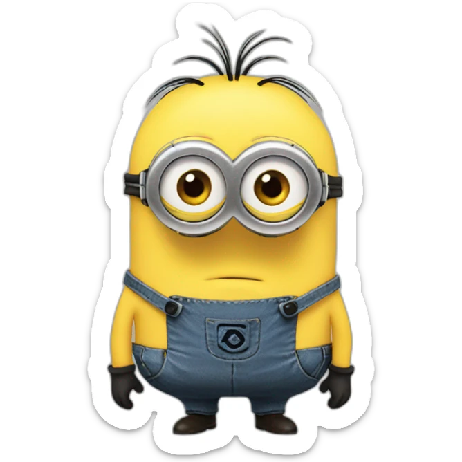 Minion sticker