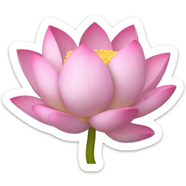 Lotus sticker