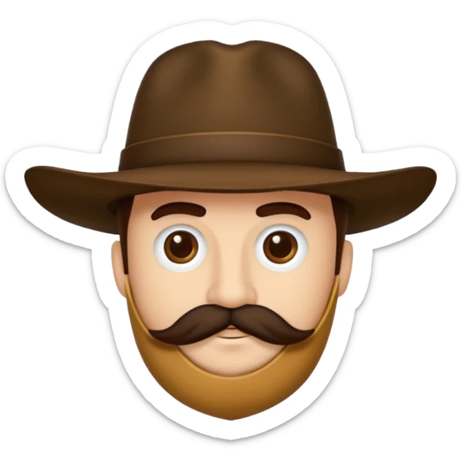 me puedes hacer un grano de café antropomorfo con bigote y sombrero 



 sticker