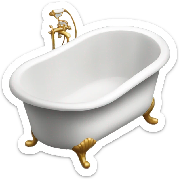 BATHTUB sticker