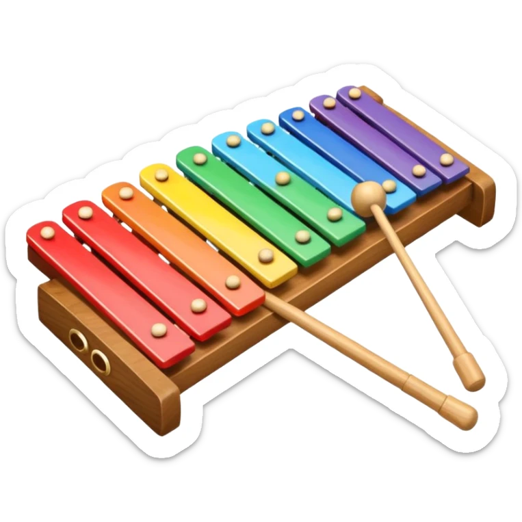 Create a Xylophone sticker