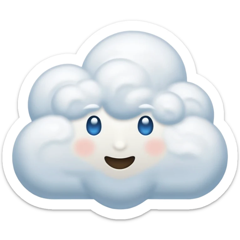 cloud sticker