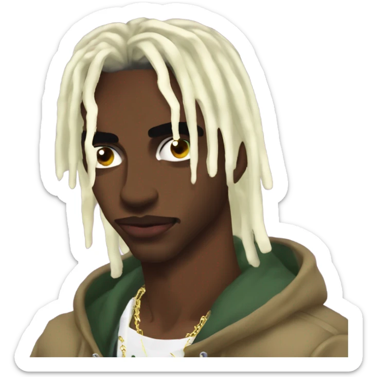 YVL gang vamp slime GOAT Playboi Carti Yeat Archive  sticker