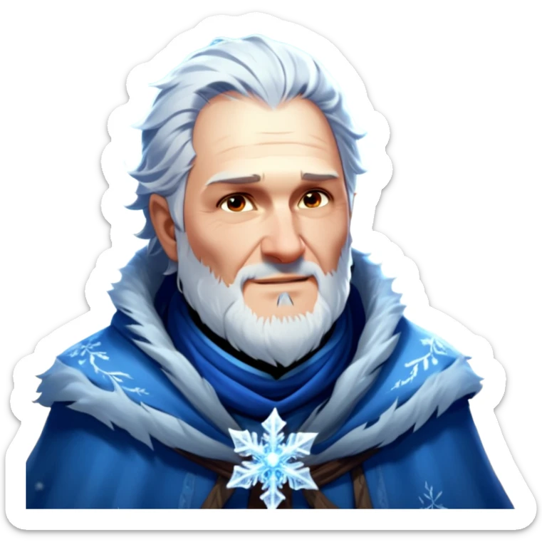Frost Wizard sticker