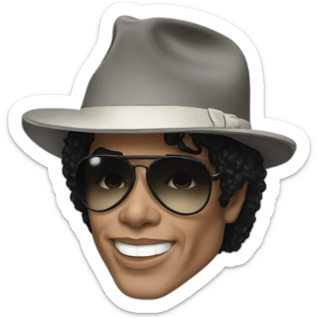 Michael jackson sticker