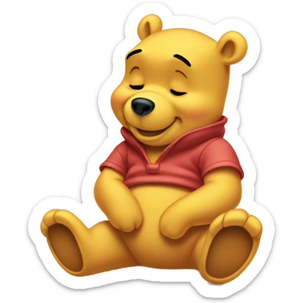 Winnie the Pooh  sticker