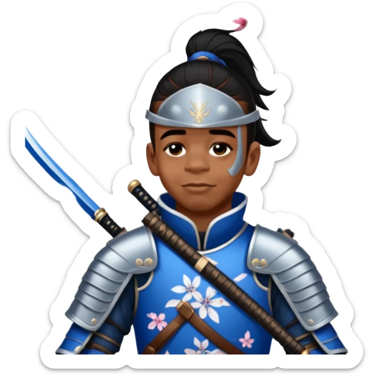 Samurai Warrior sticker