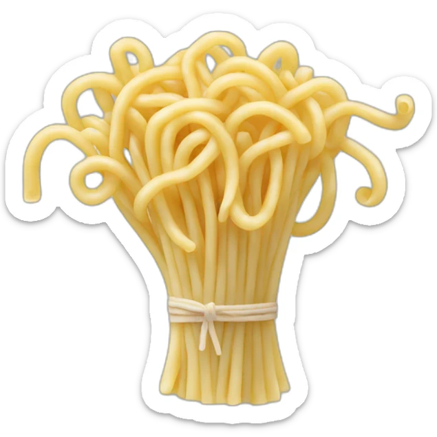 raw noodles sticker