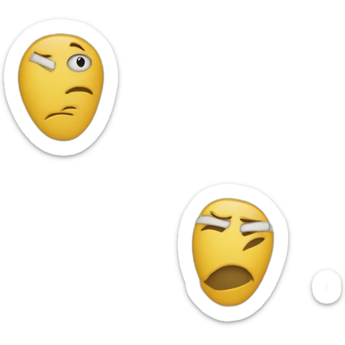 two pieces of paper, one next to each other, in one of them it says "Term", in the other, "Base". sticker