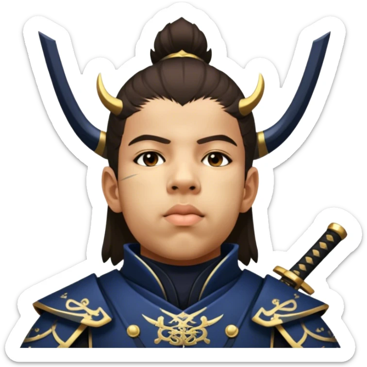Samurai Strategist sticker