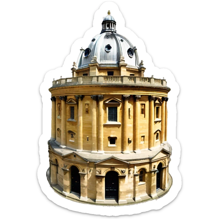 Radcliffe Camera at Oxford sticker