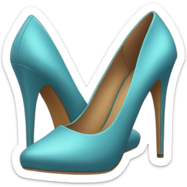 High heels sticker