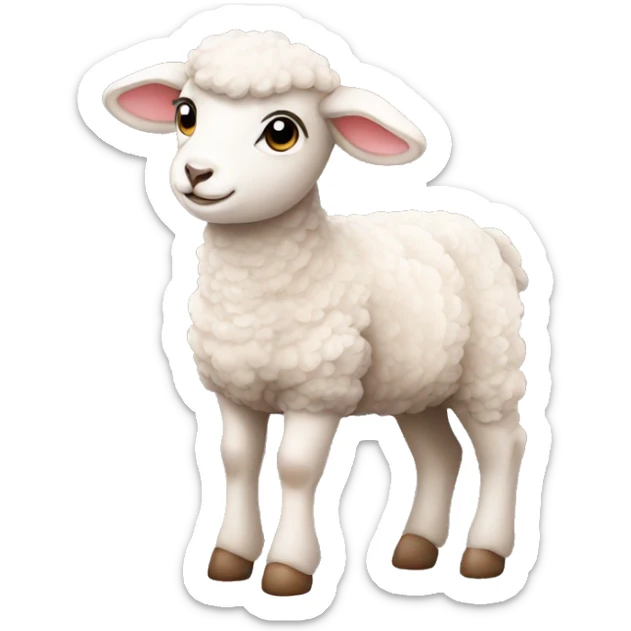 LAMB sticker