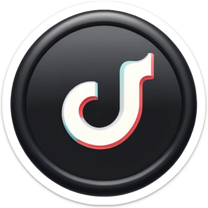 Crea un emoji de la verificación de tik tok con el bien  sticker