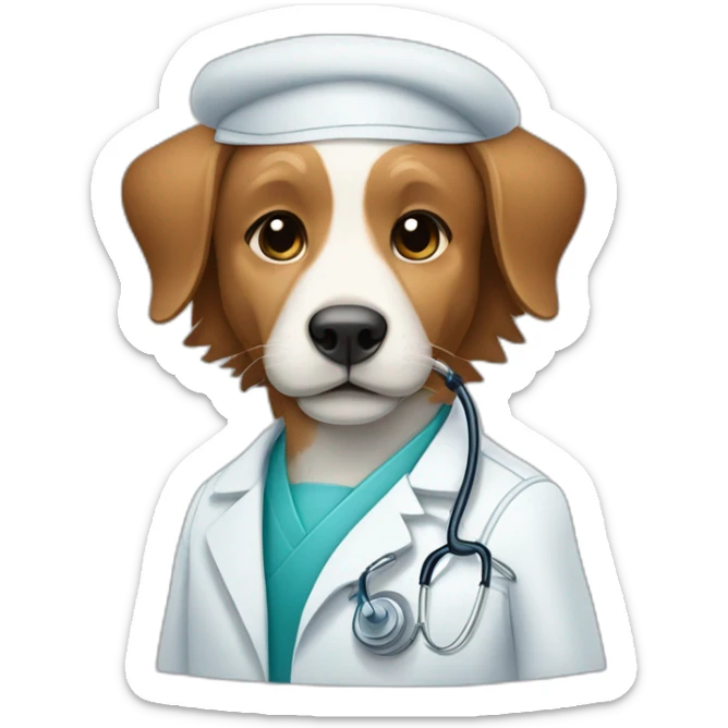 Símbolo de Medicina Veterinaria y Zootecnia  sticker