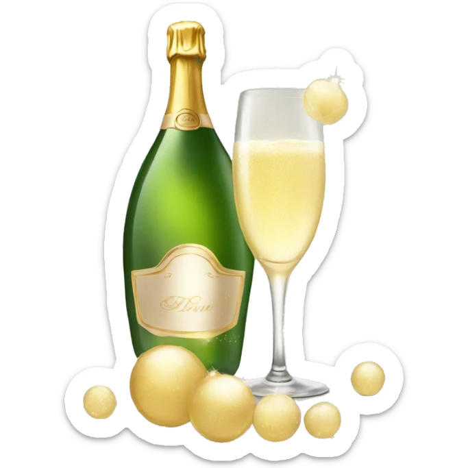 CHAMPAGNE sticker