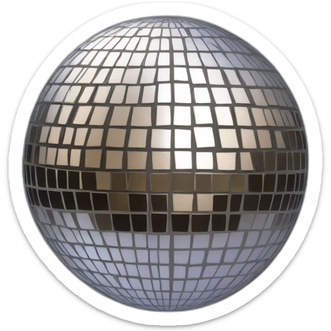 disco ball sticker