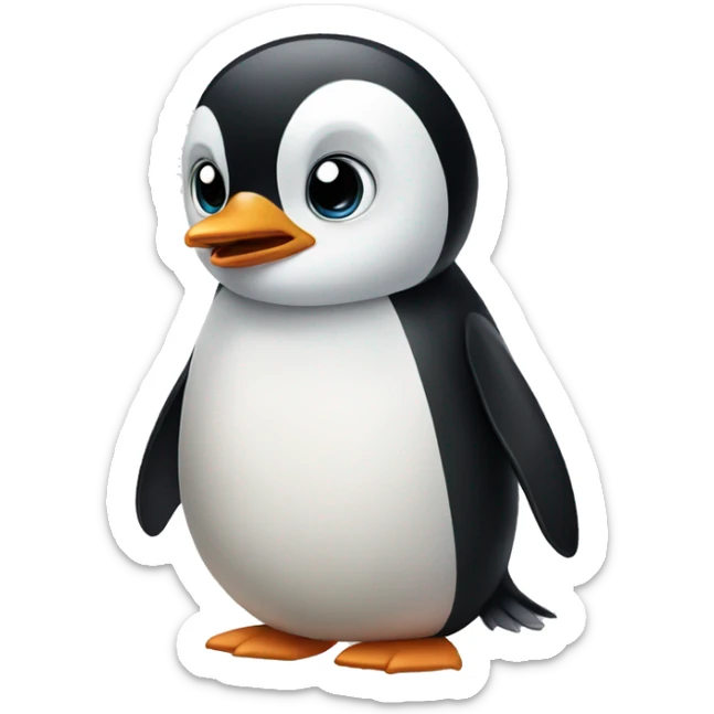 penguin sticker