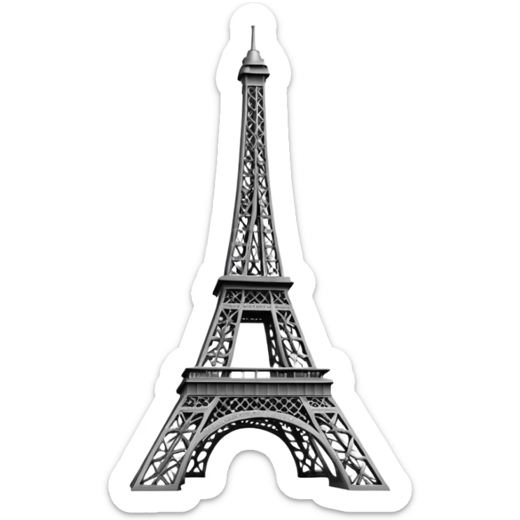 eiffel tower sticker
