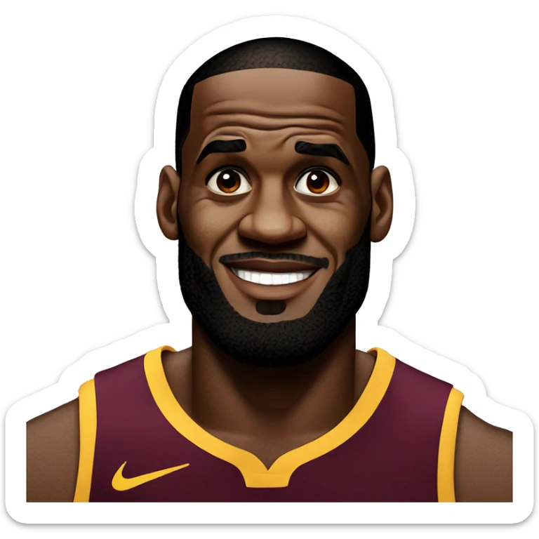 Lebron James sticker