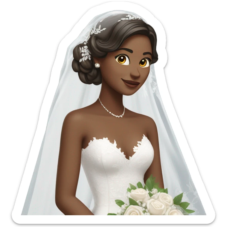 Bride sticker