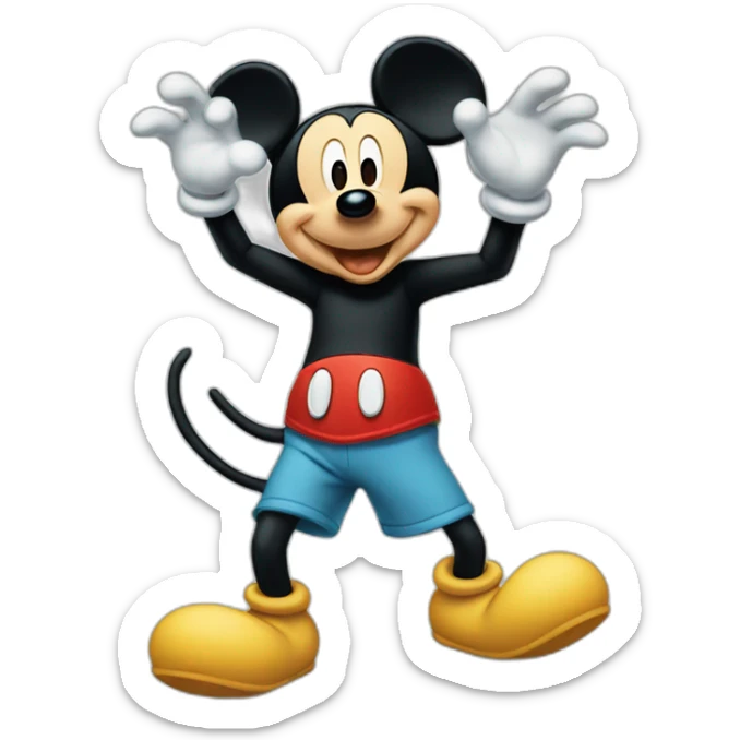 mickey mouse sticker
